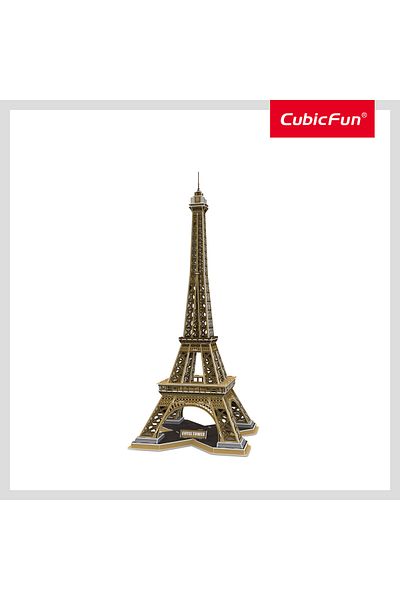 Cubic Fun National Geographic 3D Puzzle Eiffel Tower 80 Pieces