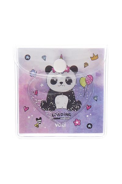 VUKİ Glitter and Watery Patterned Cube Memo Pad