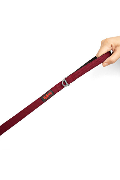 Tailpetz Cat Dog Transport & Travel Strap Claret Red