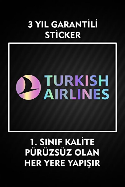 3M Turkish Airlines Sticker / Türk Hava Yolları Sticker