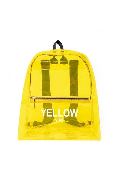 VUKİ Colorful Transparent Backpack