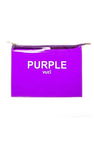 VUKİ Colorful Zippered Transparent File (A5)