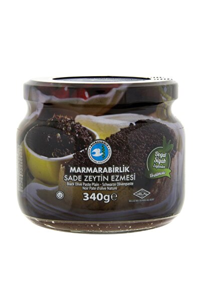 MarmaraBirlik Sade Siyah Ezmesi 340 gr
