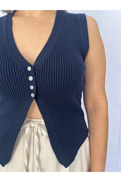 Volumex Синій M-169 Жіночий жилет