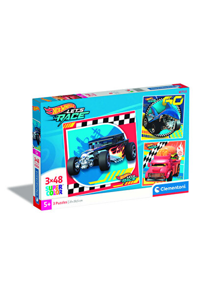 CLEMENTONI Bulmaca Hot Wheels Kamyonları 3x48 Parça