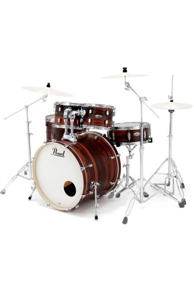 PEARL Dmp925s/c828 Akçaağaç Mat Koyu Ceviz 5 Parça (22B/10T/12T/16F/14T) Davu...