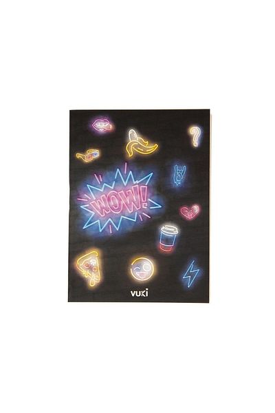 VUKİ Bloc de note mic (neon)