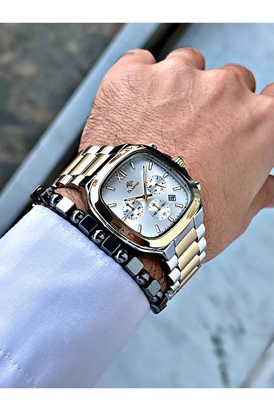 Bentini Bentini Square Case Function Men's Watch