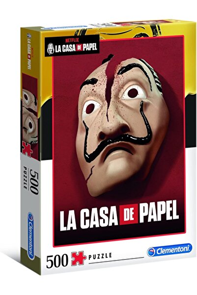 Clementoni Puzzle كليمنتوني - لغز La Casa De Papel للبالغين مكون من 500 قطعة - 2