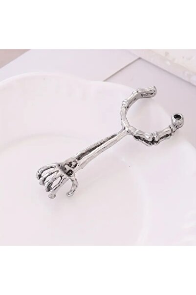 GlassySKY Hand Bone Tobacco Product Holder Finger Ring Anti-Yellowing and Ant...