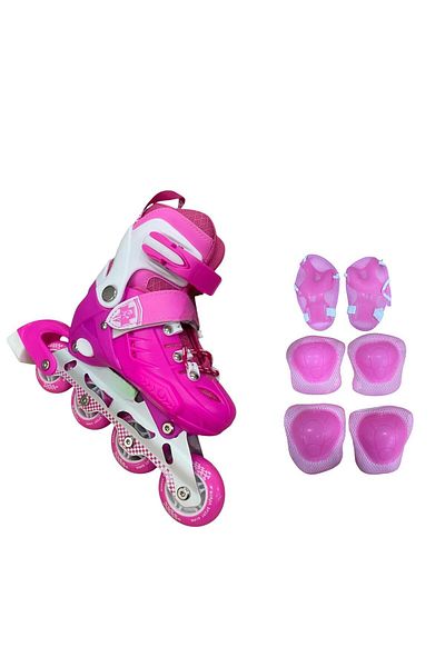 crayz toys Professional Lighted Silicone Caster - 2+2 Kids and Adult Teddy Bear, Adjustable Knee Pad Gift