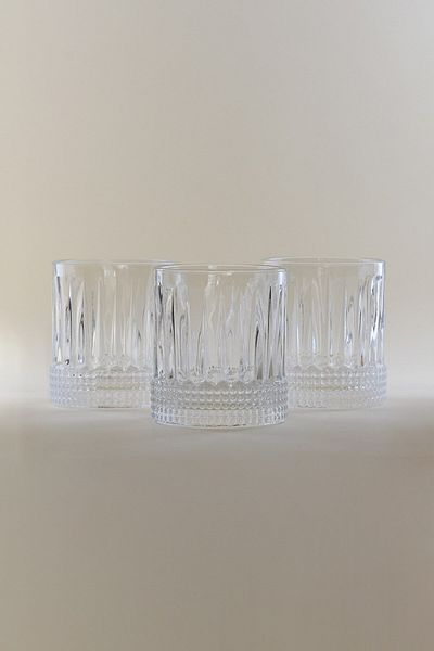 Glore Linea Transparent Glass Set for 6 People