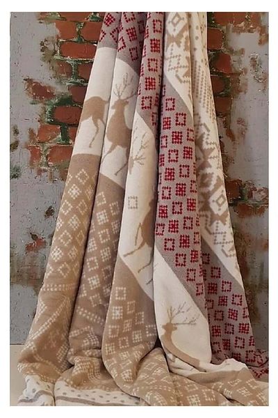 Romans Bianna Christmas Themed Double Sided Single Blanket 150X200 cm