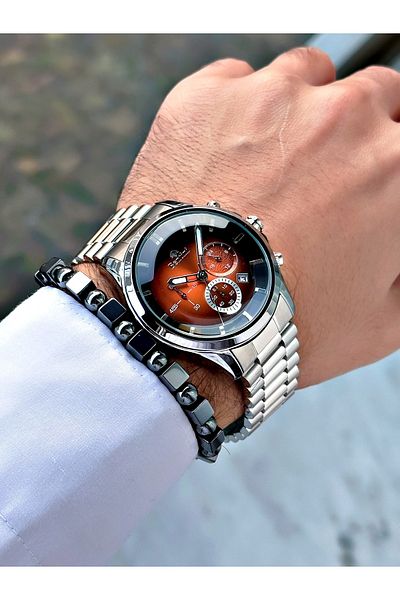 Bentini Men's Watch with Special Design Glass Function