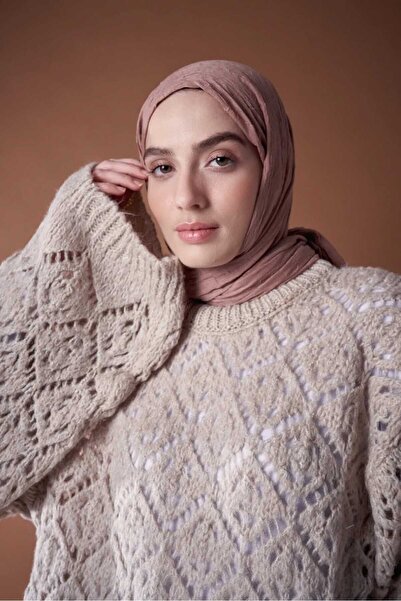 Modakaşmir Dark Mink Bamboo Shawl - Comfortable and Fashionable, Lightweight and Hered, Affordable