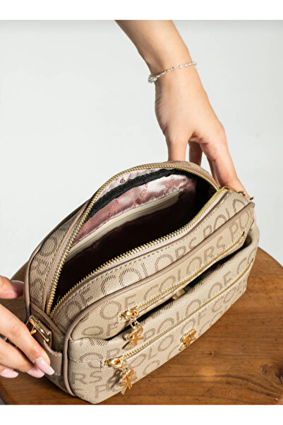 eflanmoda Поло кольорів жіноча сумка через плече гаманець комбінація