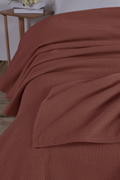 Evim Cotton Honeycomb Tile Multi-Purpose Bedspread Single - 160X230 cm