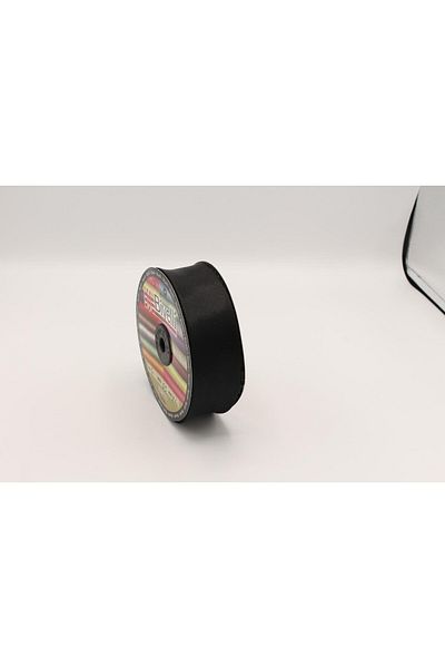 Biyelli Σατέν Piping Μαύρο 40mm