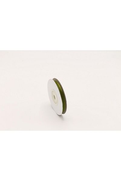 Gül Organza Ribbon Khaki 6mm