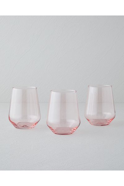 English Home Orchid Glass 3 Cup 425 ml Powder