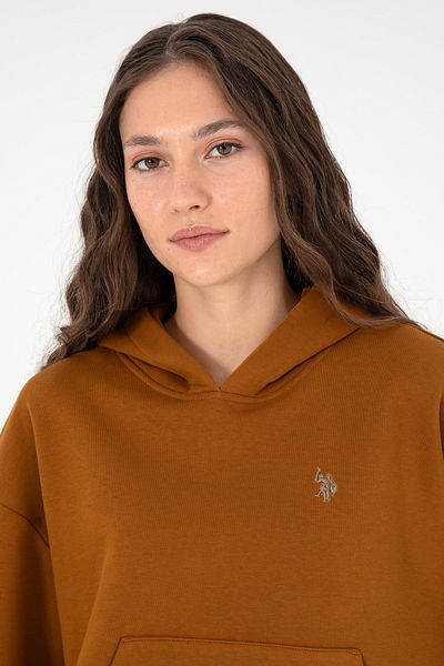 U.S. Polo Assn. Дамски суичър с качулка Coconut 50296798 -Vr153