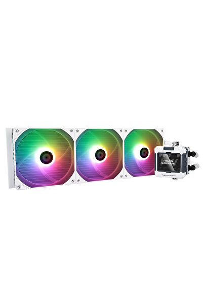 ThermalRight Frozen Warframe 420 White ARGB 420mm Intel-AMD Uyumlu Beyaz İşlemci Sıvı Soğutucu