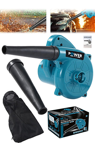 POWER BLACK 450 Watt Hava Üfleme Emme Makinesi Elektrikli Hava Üfleme Körüğü