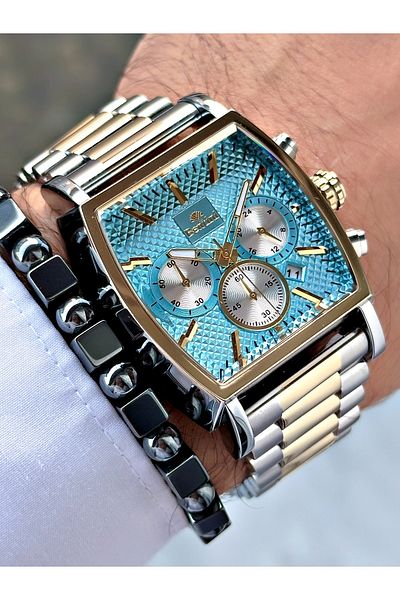 Bentini Bentini Rectangular Design Function Men's Watch