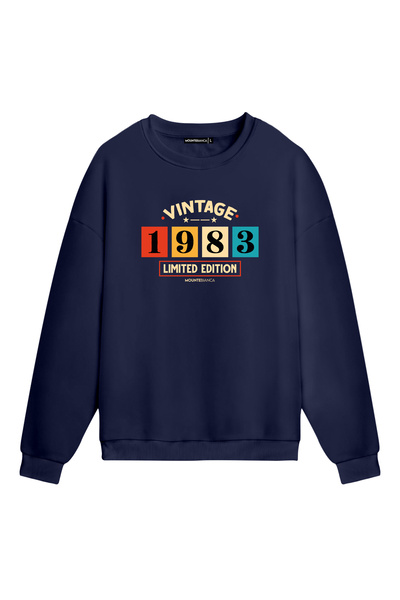 Mounte Bianca Unisex Vintage 1983 - Κανονικό φούτερ