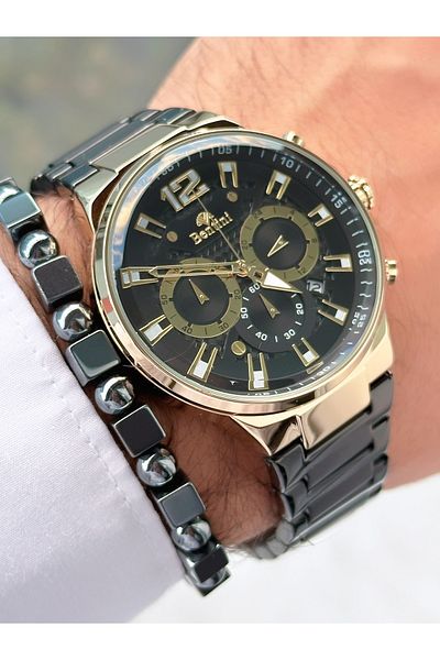 Bentini Bentini Round Design Function Men's Watch