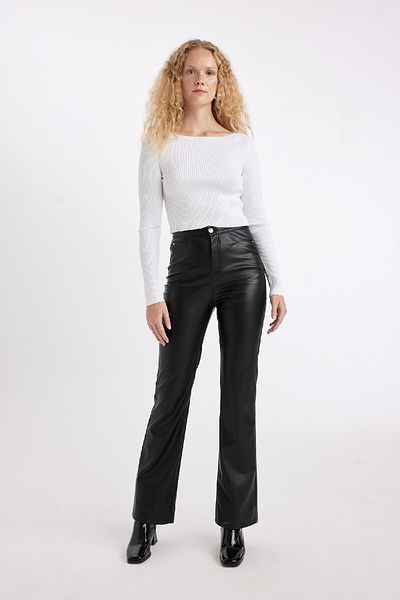DeFacto Boat Neck Slim Fit Knitwear Sweater - C7299Ax24Wn