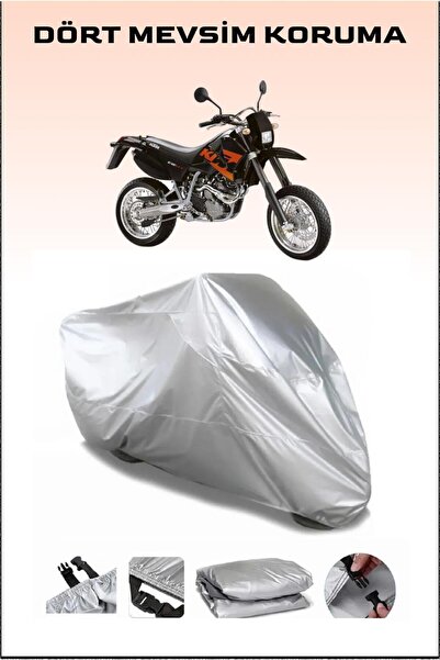 Breen دراجة نارية متوافقة مع KTM 640 LC4 - غطاء محرك القماش المشمع