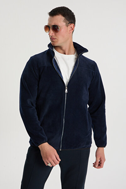 Perché Чоловічий комір-стійка на блискавці з флісу на блискавці