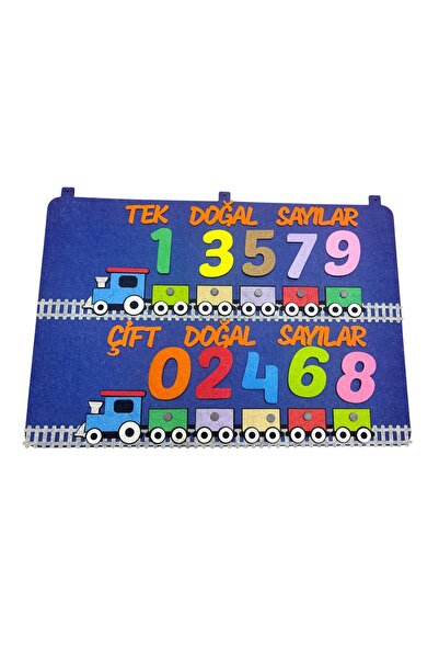 KeçeBizde Keçe tek ve çift doğal sayılar materyali