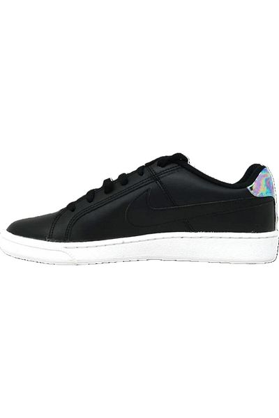 Nike Court Royale Black Genuine Leather Sneaker