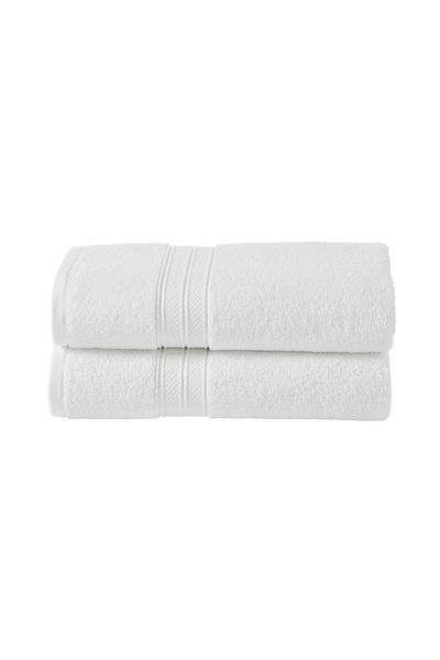 Donetella 2 - Pcs Premium Bath Towels (70x140cm) 600 GSM 100% Combed Cotton