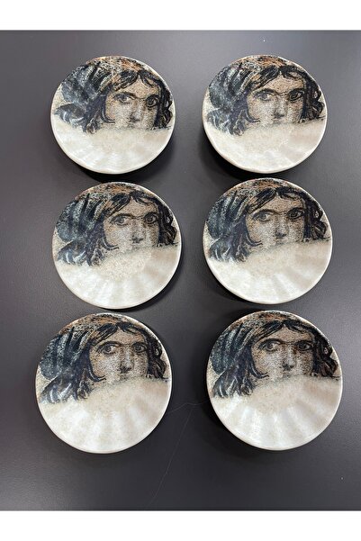 Bonna Porselen Zeugma Tea Plate Set of 6