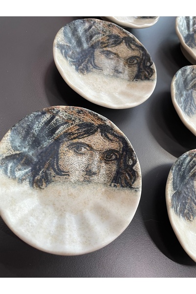 Bonna Porselen Zeugma Tea Plate Set of 6