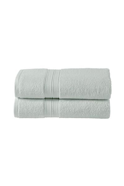 Donetella 2 - Pcs Premium Bath Towels (70x140cm) 600 GSM 100% Combed Cotton