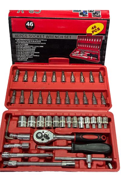 crv 46 Piece Socket Set