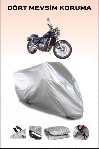 Breen مظلة دراجة نارية متوافقة مع Kawasaki ZL 600، غطاء المحرك