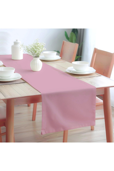 Bc Home عداء وردي داستي وردي مقاس 40 × 140 سم - رأس السنة البوهيمية الاسكندنا...