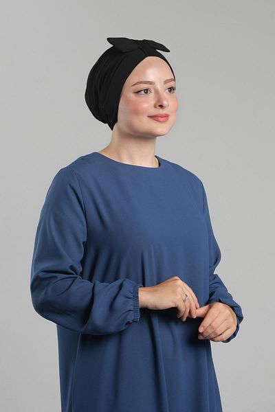 HÜRREM BONE Black Bone Sandy - Double Sided Cross 3007B_01 Practical Ready Snap Bow