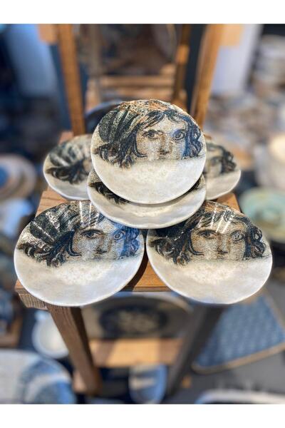 Bonna Porselen Zeugma Tea Plate Set of 6
