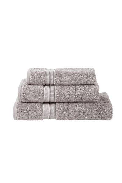 Donetella 3-Pcs Towel Set - Pcs 1 Bath Sheet, 1 Pcs Bath Towel, 1 Pcs Hand Towel 600 GSM 100% Combed Cotton