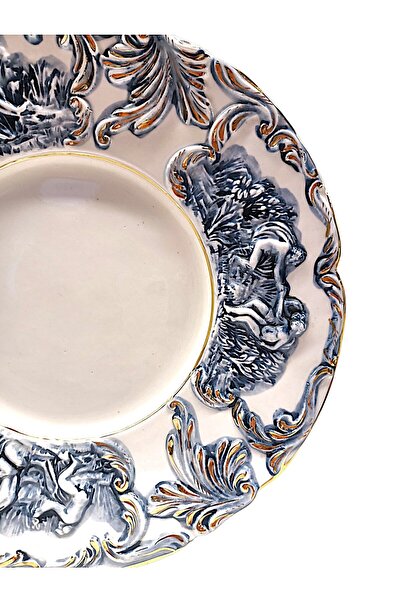 EXEDRA R. CAPODIMONTE İTALY DAMGA SUNUM TABAĞI