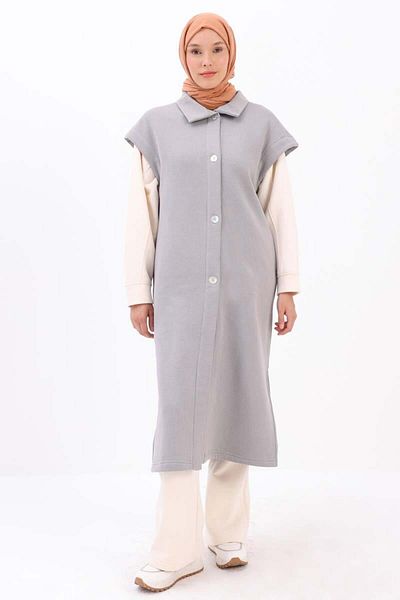 ALLDAY Gray-Vertical Collar with Slip