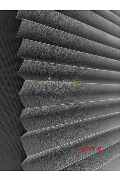IŞILTI Perde Sistemleri Plicell Pleat Curtain Parrot - 19 Gray