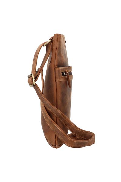 Greenburry Geanta de umar vintage piele 25 cm