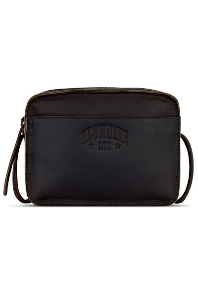 Klondike 1896 Rush Allison Umhängetasche Leder 17 cm